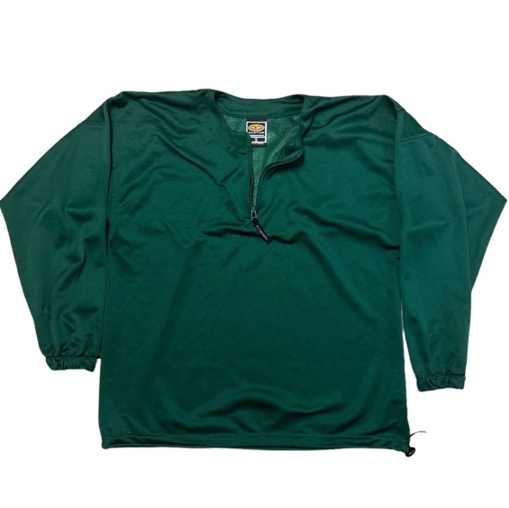 EASTON Long Sleeve Quarter Zip Baseball Cage Jacket Pullover